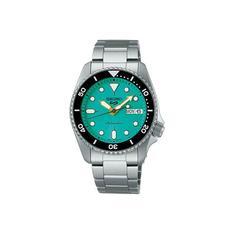 Reloj Hombre Seiko 5 Sports SRPK33K1 "MINT" – Estilo Compacto y Frescura Contemporánea