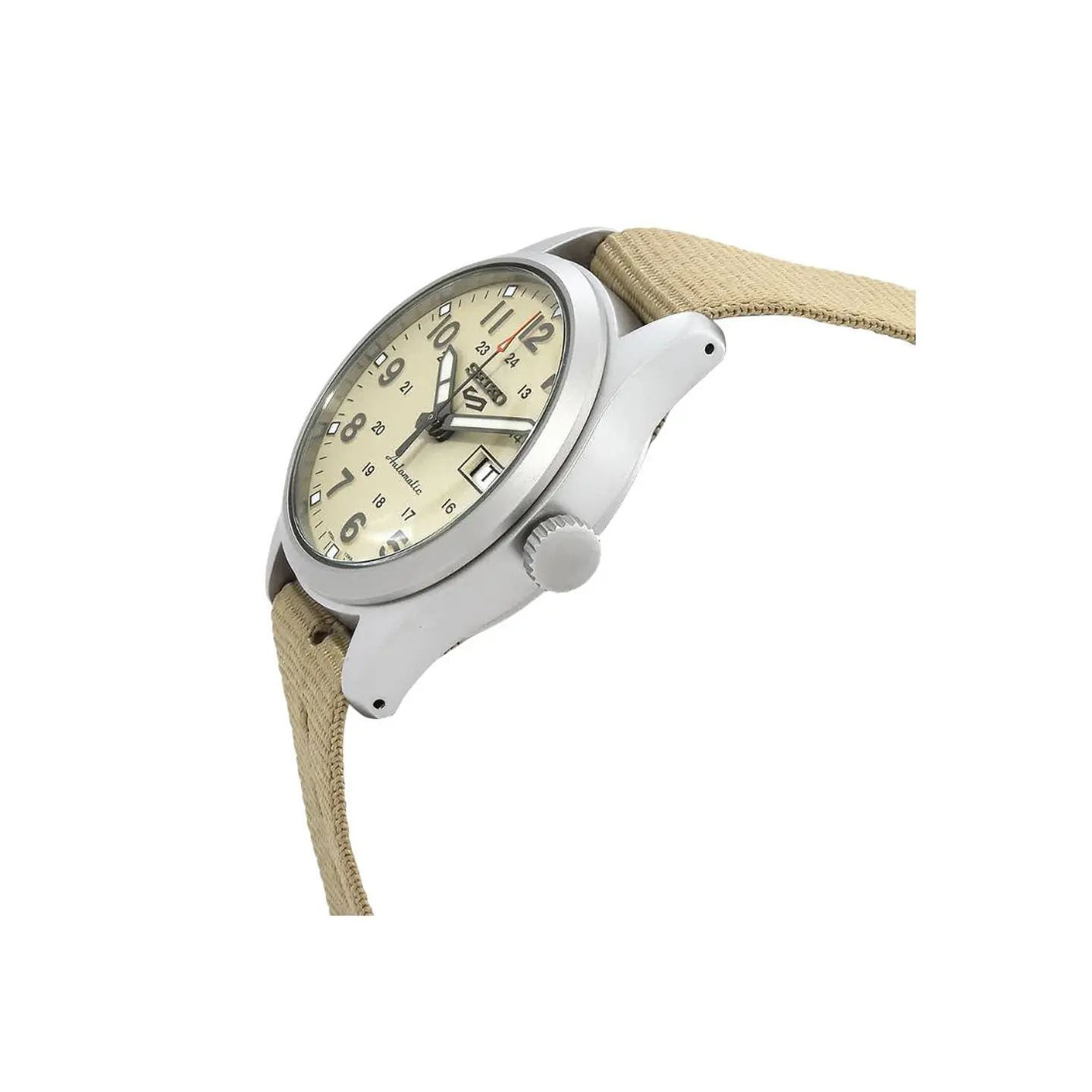 Reloj Hombre Seiko 5 Sports SRPJ83K1 Field – Estética Safari y Precisión Mecánica 2