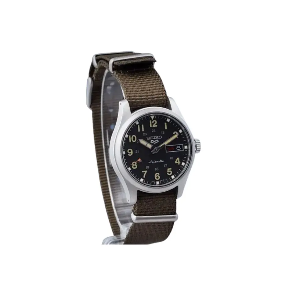 Reloj Hombre Seiko 5 Sports SRPJ85K1 Field – Funcionalidad Táctica y Comodidad Urbana 2