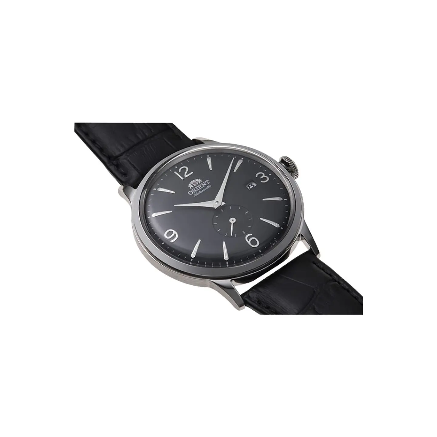 Reloj Hombre Orient Automático RA-AP0005B – La Profundidad del Minimalismo Monocromático 3