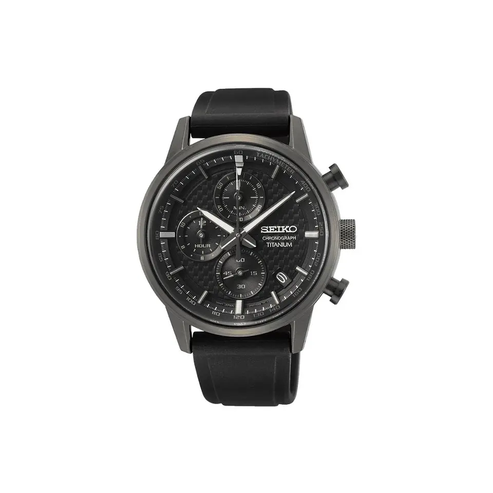 Reloj Hombre Seiko Chronograph Titanio SSB393P1 – Vanguardia Táctica y Ligereza Extrema 1