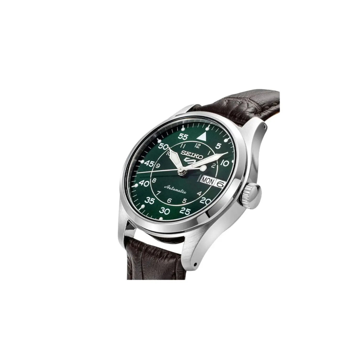 Reloj Hombre Seiko 5 Sports Automático SRPJ89K1 – El Espíritu Táctico en Verde Bosque 4