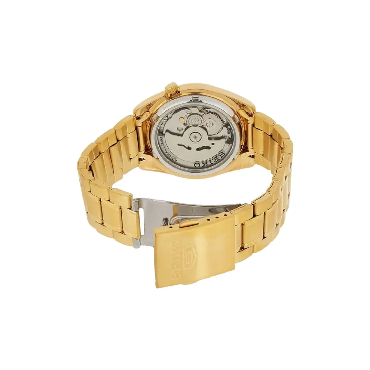 Reloj Hombre Seiko 5 Automático Dorado SNKL48K1 – La Opulencia del Clasicismo 2