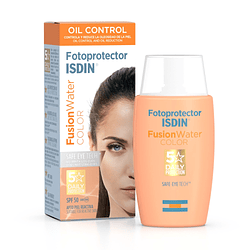 Fotoprotector ISDIN 50 Fusion Water Color Oil Control