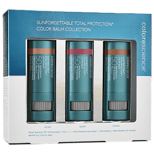 SUNFORGETTABLE TOTAL PROTECTION COLOR BALM SPF 50 COLLECTION