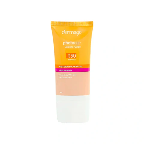 Dermage Photoage Mineral Fluido FPS 50 Tono Medio 50g