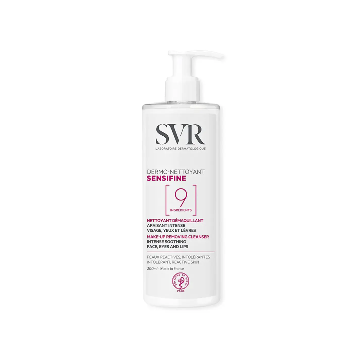 SVR Sensifine Dermolimpiador 200ml 1