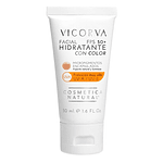 Creme hidratante facial Fps 50+ com Cor  50ml