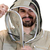 Ersatz-Plexiglas-Visier für Plexiglashaube, Schleier, Stehhaube für Brillenträger 