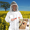 Beekeeper mesh jumpsuit with hood