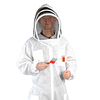 Beekeeper mesh jumpsuit with hood