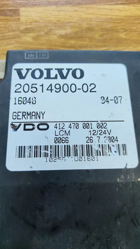 MODULO CONTROL LUCES VOLVO 20514900