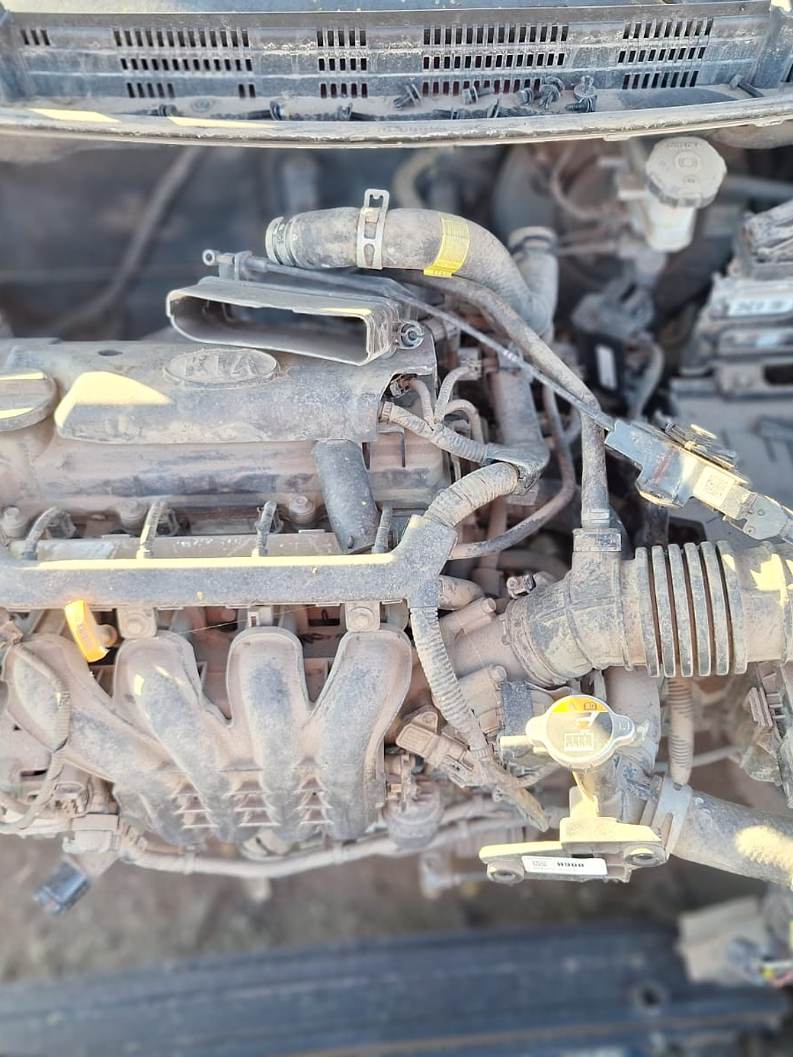 Kia Rio 4 1.4cc año 2021 en desarme 4