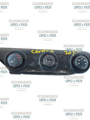 MANDO DE CALEFACCION KIACERATO 2019-2023