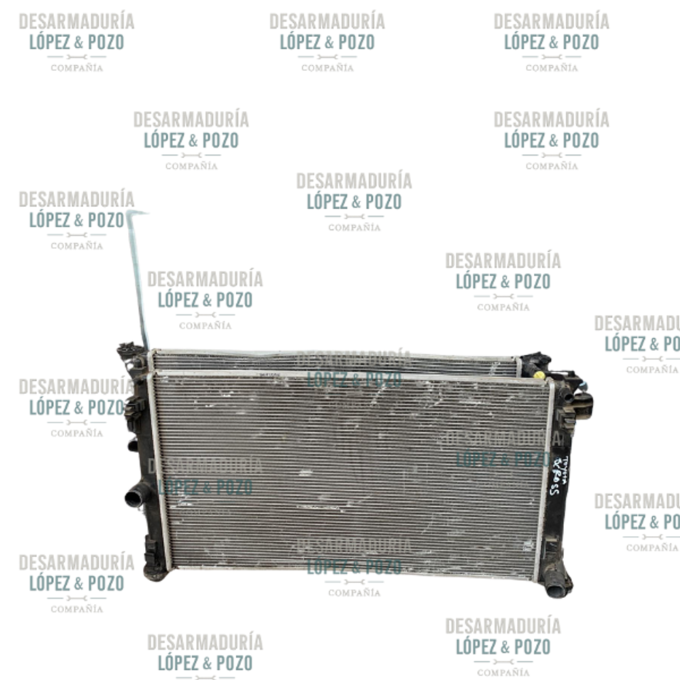 RADIADOR DE AGUA TOYOTA COROLLA SCROSS 2022 1