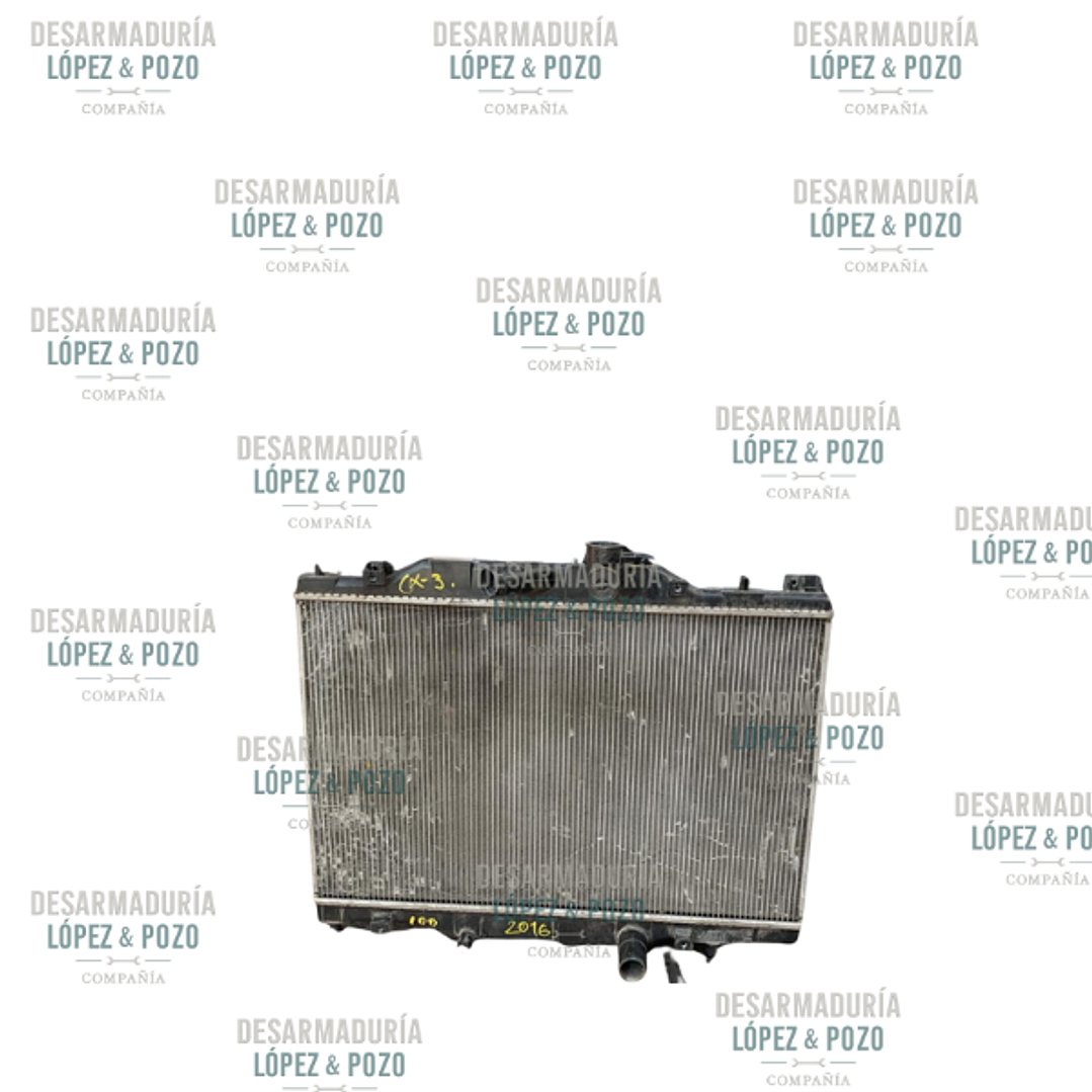 RADIADOR DE AGUA MAZDACX3 2016 1