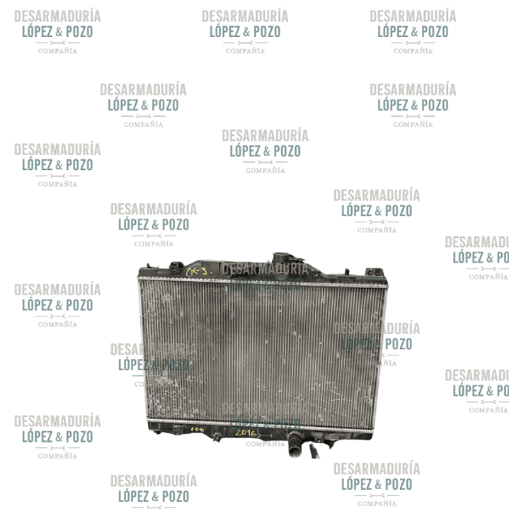 RADIADOR DE AGUA MAZDACX3 2016 1