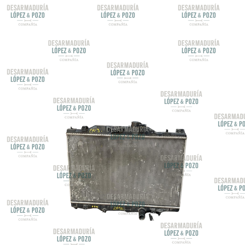 RADIADOR DE AGUA MAZDA CX3 2016 1