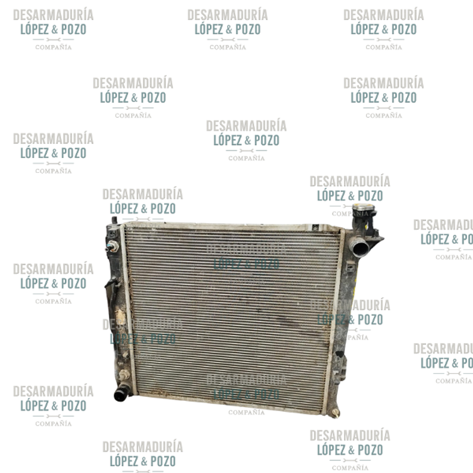 RADIADOR DE AGUA HYUNDAI SANTA FE PETROLERA 2013-2014 1