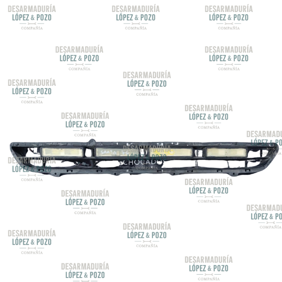 REJILLA PARACHOQUE DELANTERO HYUNDAI SANTA FE 2013-2014 1