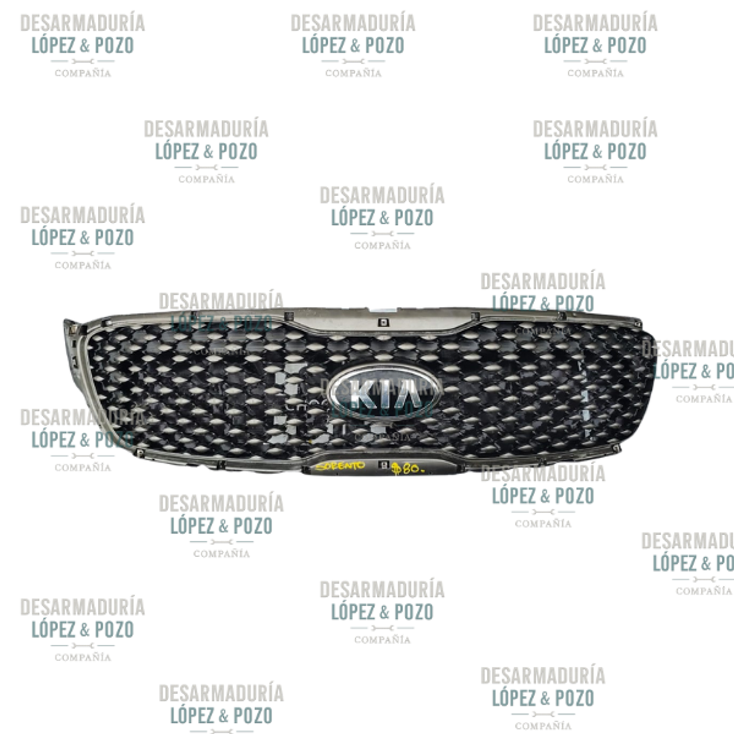 REJILLA PARACHOQUE DELANTERO KIASORENTO12 2016-2020 1