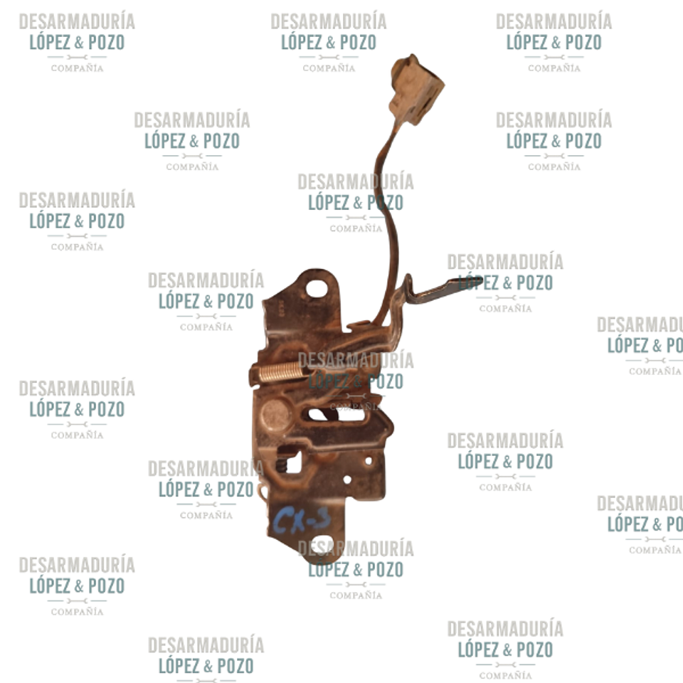 CHAPA DE CAPOT MAZDA CX3 2016 1