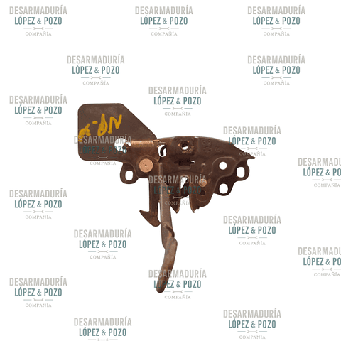 CHAPA DE CAPOT NISSAN NP300 2018-2019