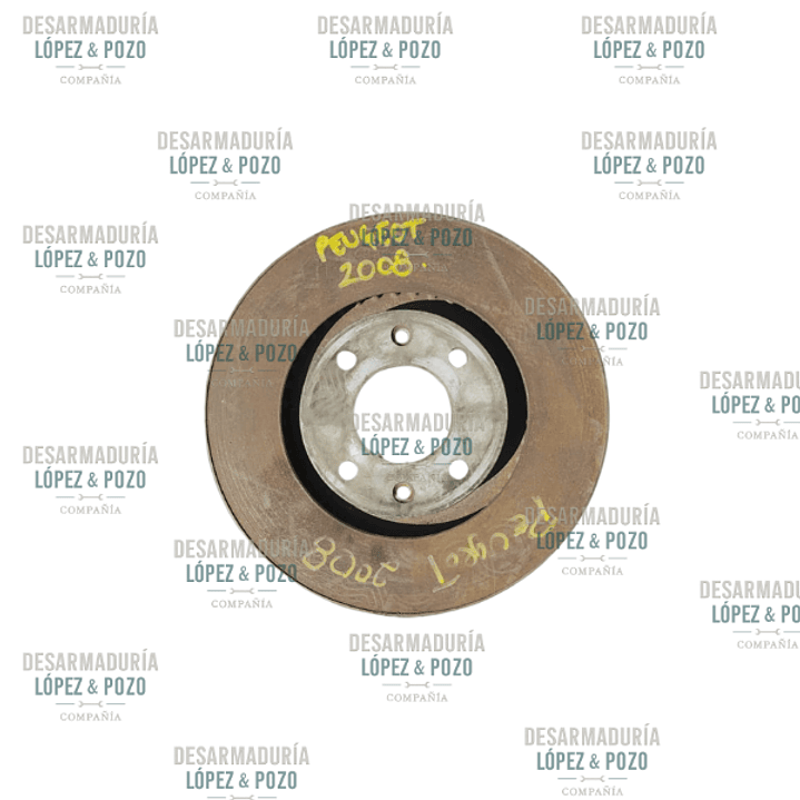 DISCOS DELANTEROS PEUGEOT2008 2020 1