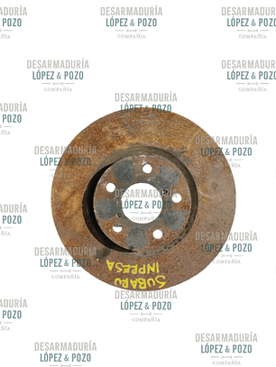 DISCOS DELANTEROS SUBARUIMPREZA XV 2019-2020