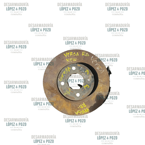 DISCOS DELANTEROS NISSAN NEW VERSA 2020