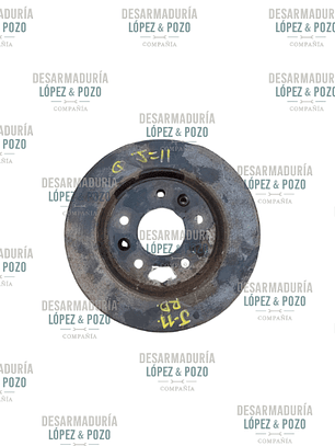 DISCOS DELANTEROS NISSANQASQHAI J11 2016-2022
