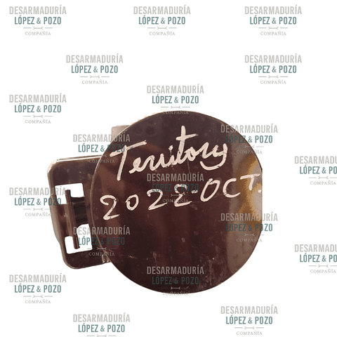 TAPA EXTERIOR DE BENCINA FORD TERRITORY 2022-2023