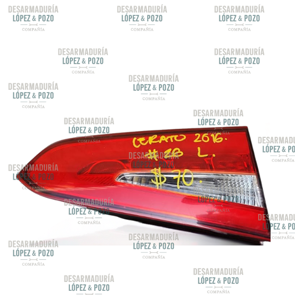 FOCO MALETERO IQZ KIA CERATO 2013-2019 1