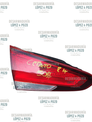 FOCO MALETERO DER  KIACERATO 2013-2019