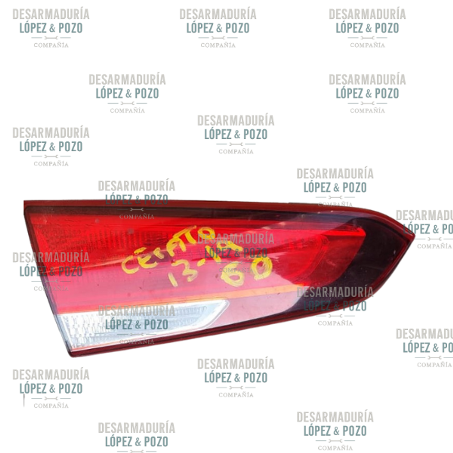 FOCO MALETERO DER  KIA CERATO 2013-2019 1