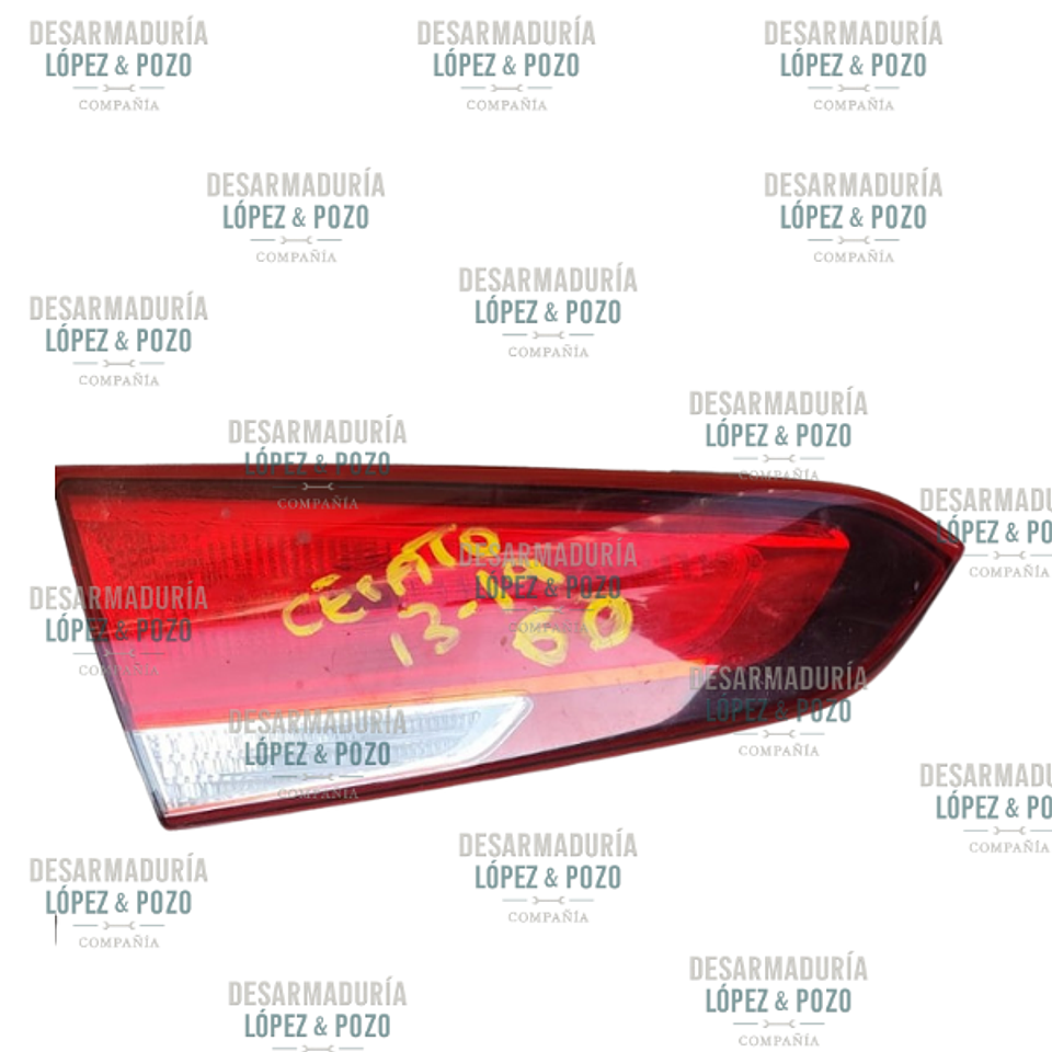 FOCO MALETERO DER  KIA CERATO 2013-2019 1