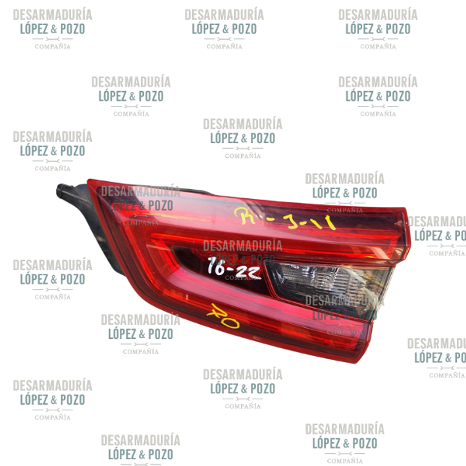 FOCO MALETERO DER NISSAN QASQHAI J11 2016-2022 1