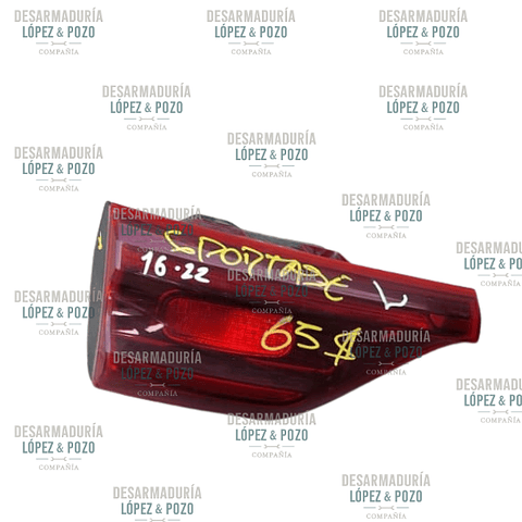 FOCO MALETERO IZQ KIA SPORTAGE 2016-2022