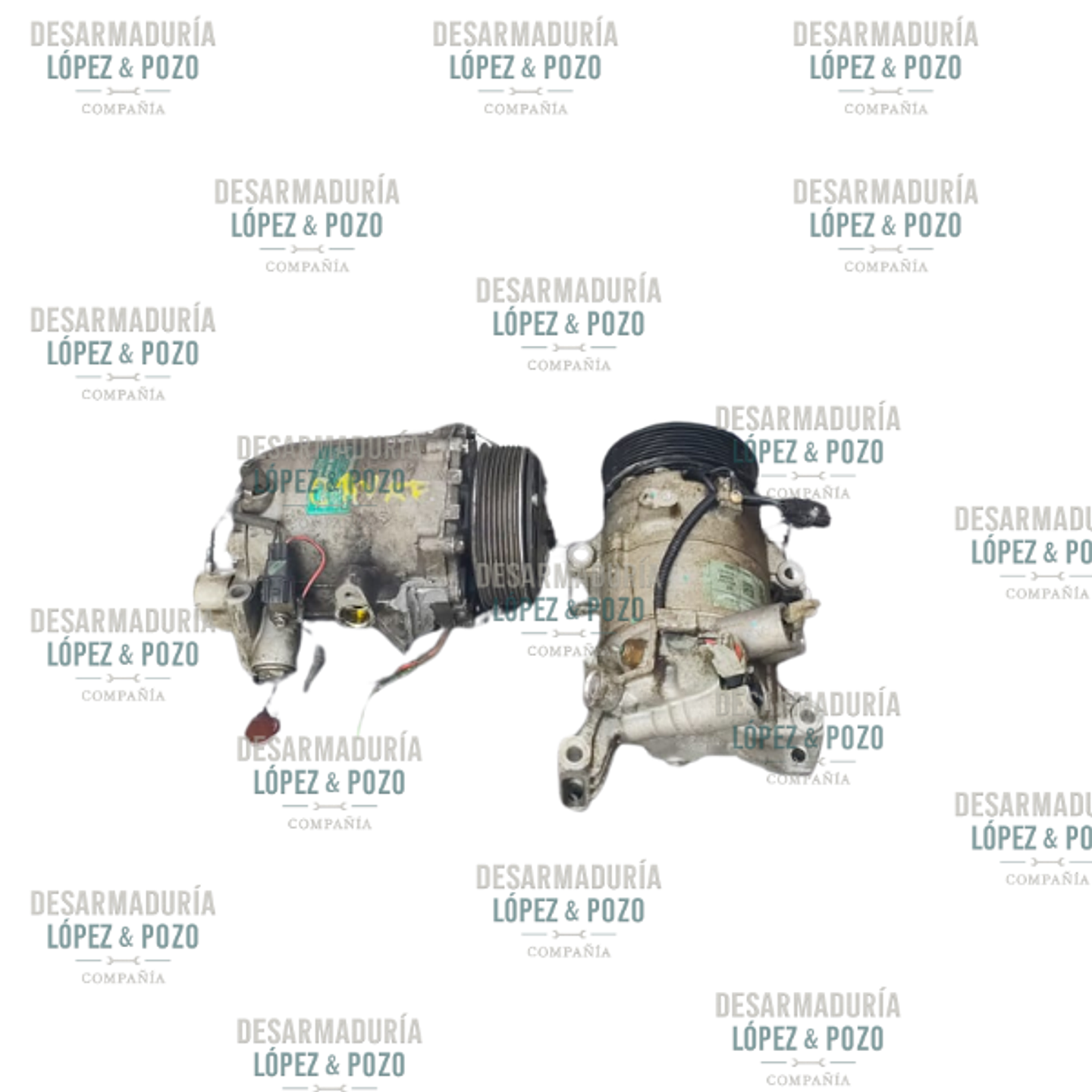 COMPRESOR DE A/A DETALLE HONDA CRV 2007-2011 1