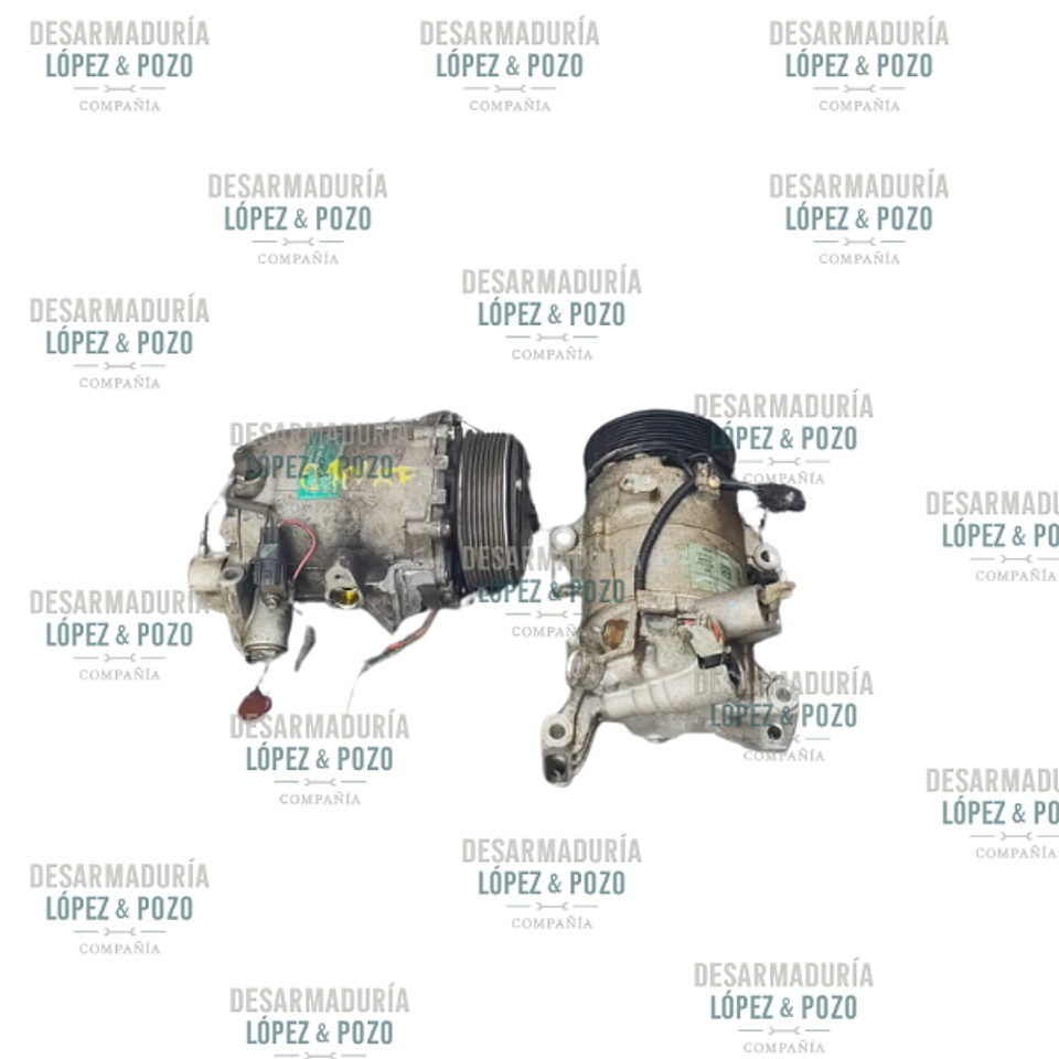 COMPRESOR DE A/A DETALLE HONDA CRV 2007-2011 1