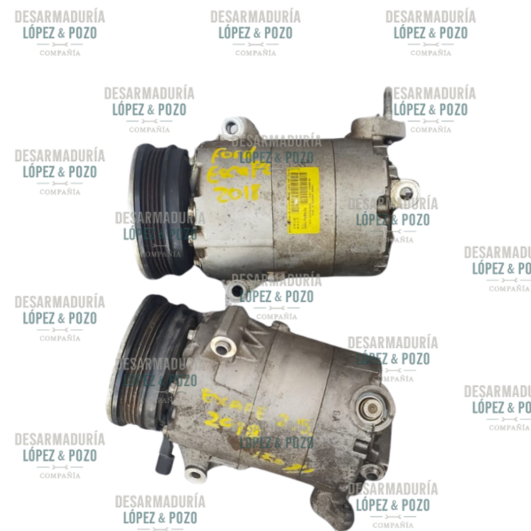 COMPRESOR DE A/A FORDESCAPE 2018 1