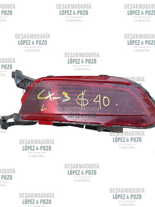 REFLECTANTE PARACHOQUE TRASERO IZQ MAZDACX3 2016