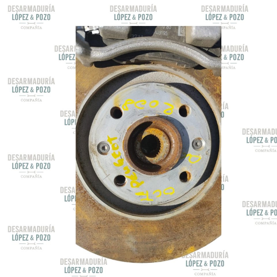 MUÑON Y MASA DELANTERO DER PEUGEOT 2008 2020 1