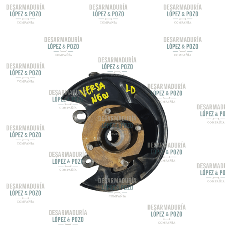 MUÑON Y M ASA DELANTERO IZQ NISSANNEW VERSA 2020 1