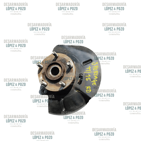 MUÑON Y MASA DELANTERA DERECHA KIA SPORTAGE 2011-2015