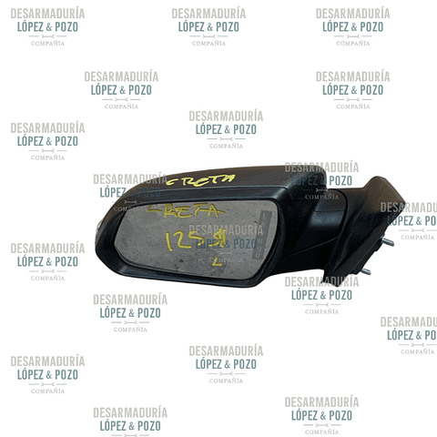 RETROVISOR IZQ HYUNDAI CRETA 2019-2023
