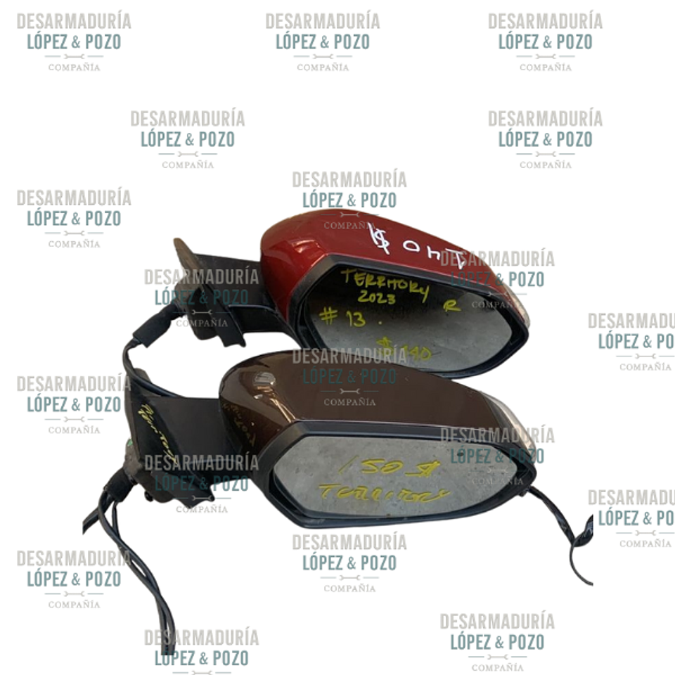 RETROVISOR DER FORD TERRITORY 2022-2023 1