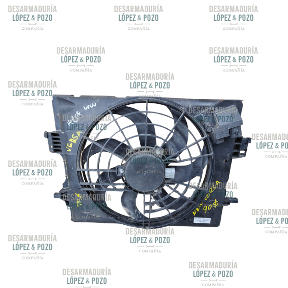 ELECTROVENTILADOR NISSAN NEW VERSA 2020 1