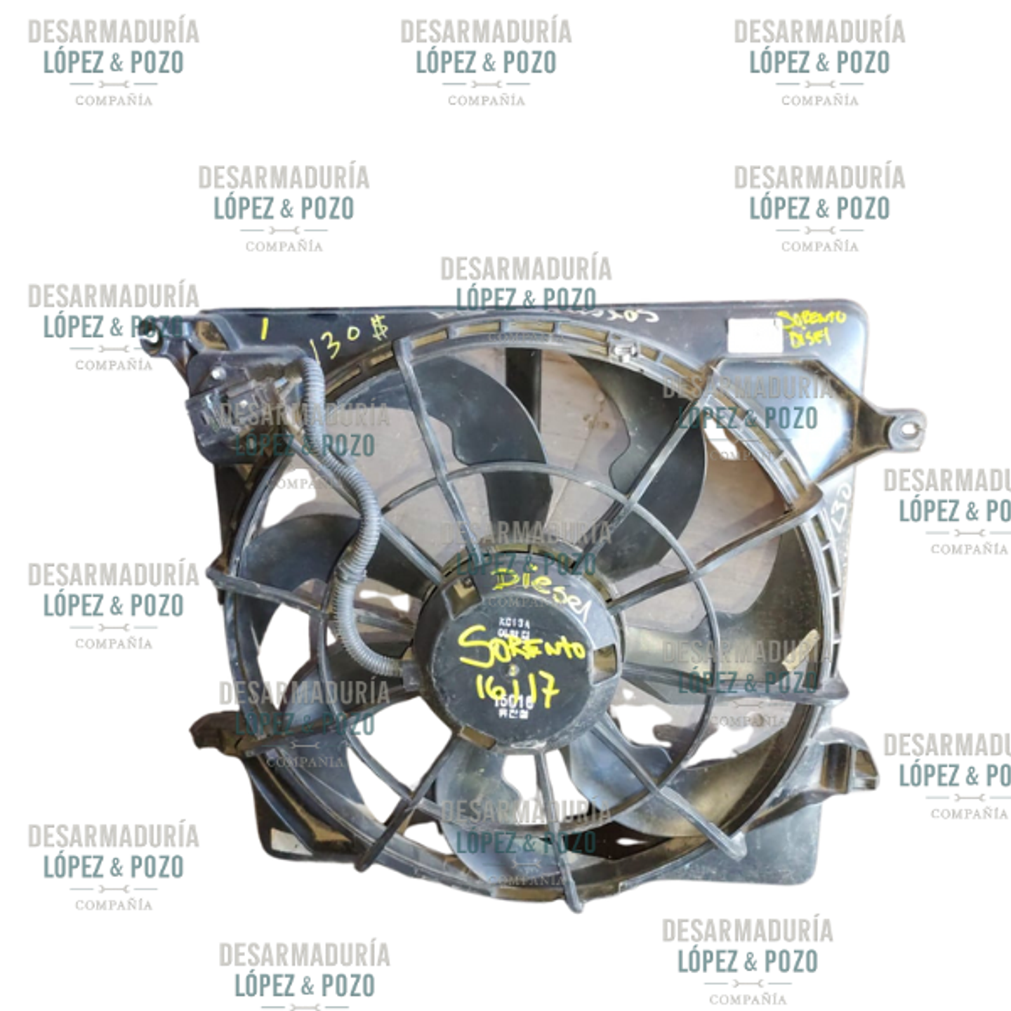 ELECTROVENTILADOR KIA SORENTO DIESEL 2016-2017 1