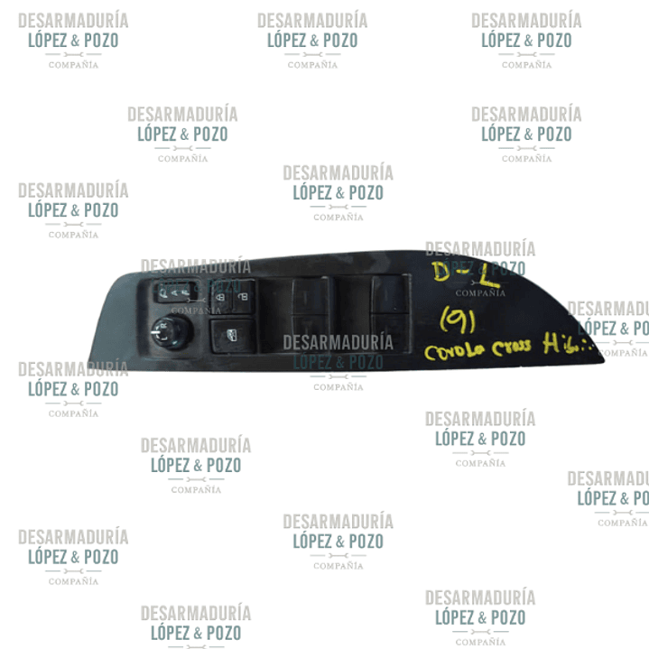 BOTONERAS CHOFER TOYOTACOROLLA SCROSS 2022 1